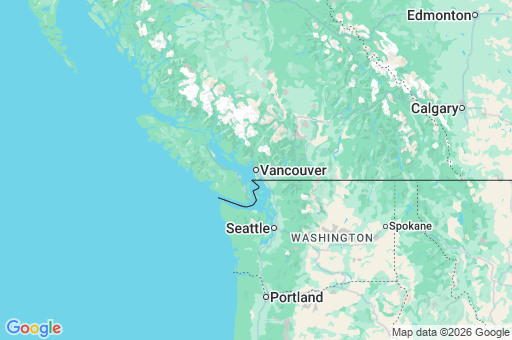 Map of Metro Vancouver Regional District