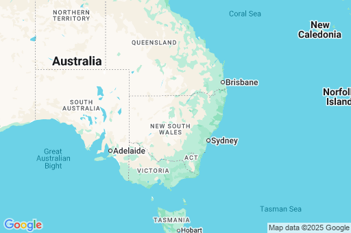Map of New South Wales