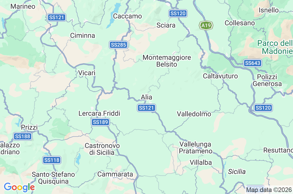 Alia Area Map