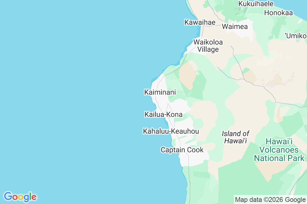 Kohanaiki Area Map Kohanaiki Area Map