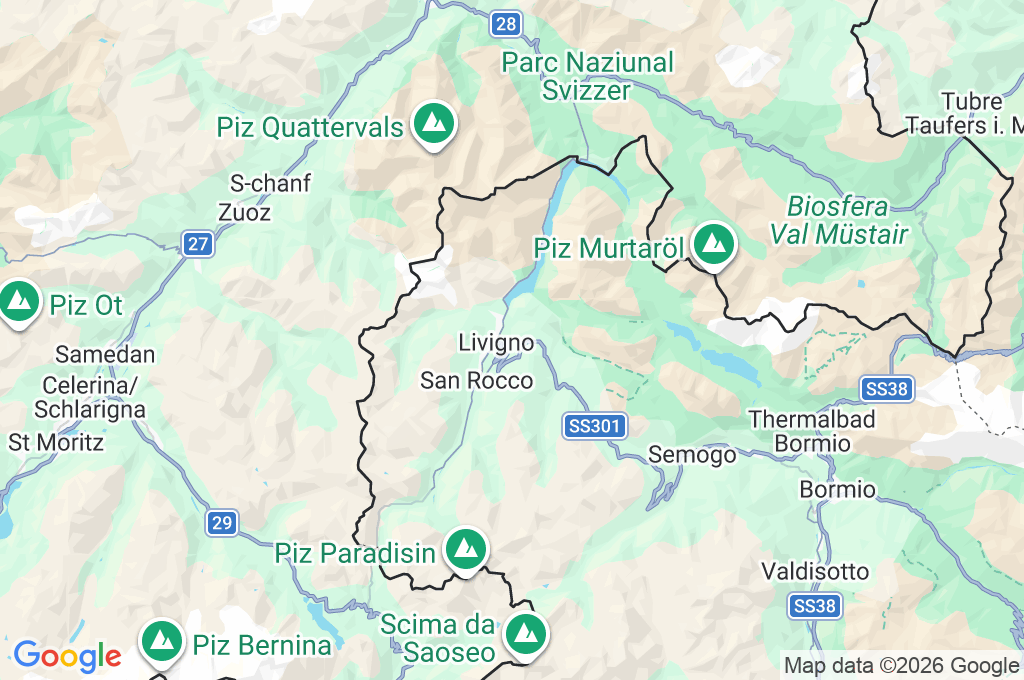 Tea Al Planel dal Ghet Area Map