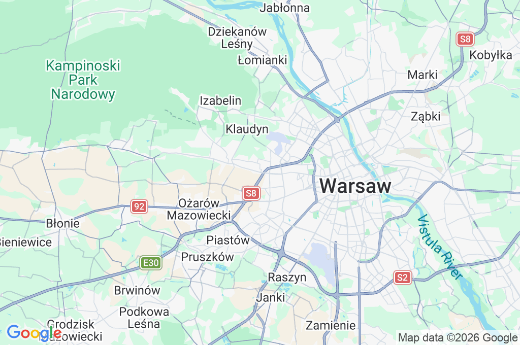 Blizne Area Map Blizne Area Map