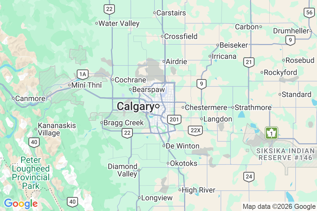 Downtown Area Map
