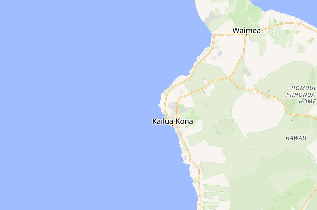 Keahole Point Area Map Keahole Point Area Map