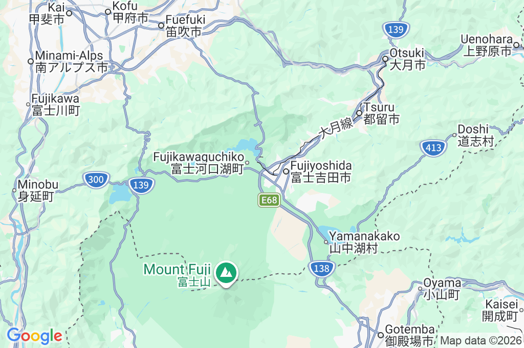 Fujiyama Tower Area Map Fujiyama Tower Area Map