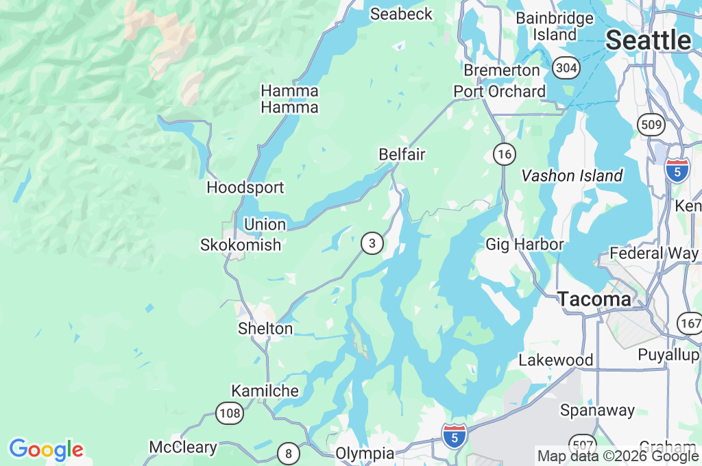 Mason Benson Road & Mason Lake Road Area Map Mason Benson Road & Mason Lake Road Area Map