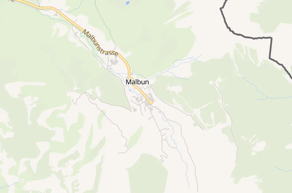Malbun Area Map Malbun Area Map