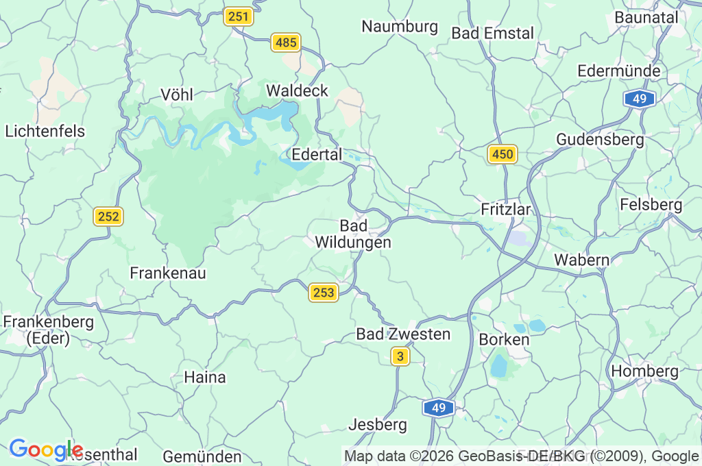 Kurschattenbrunnen Area Map Kurschattenbrunnen Area Map
