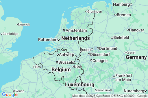 Map of North Brabant