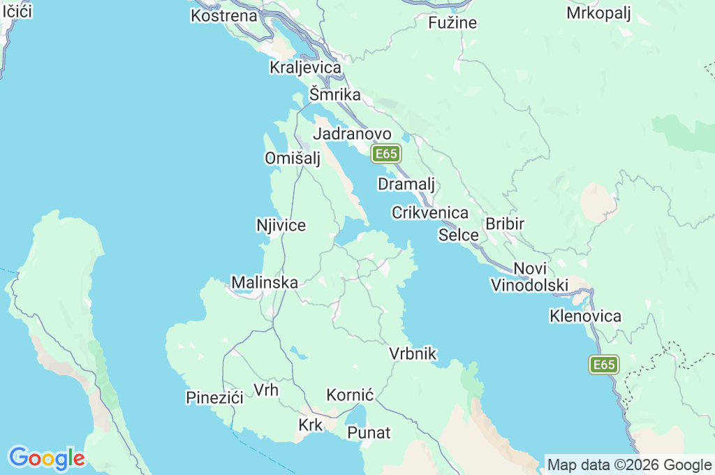 Klimno Area Map