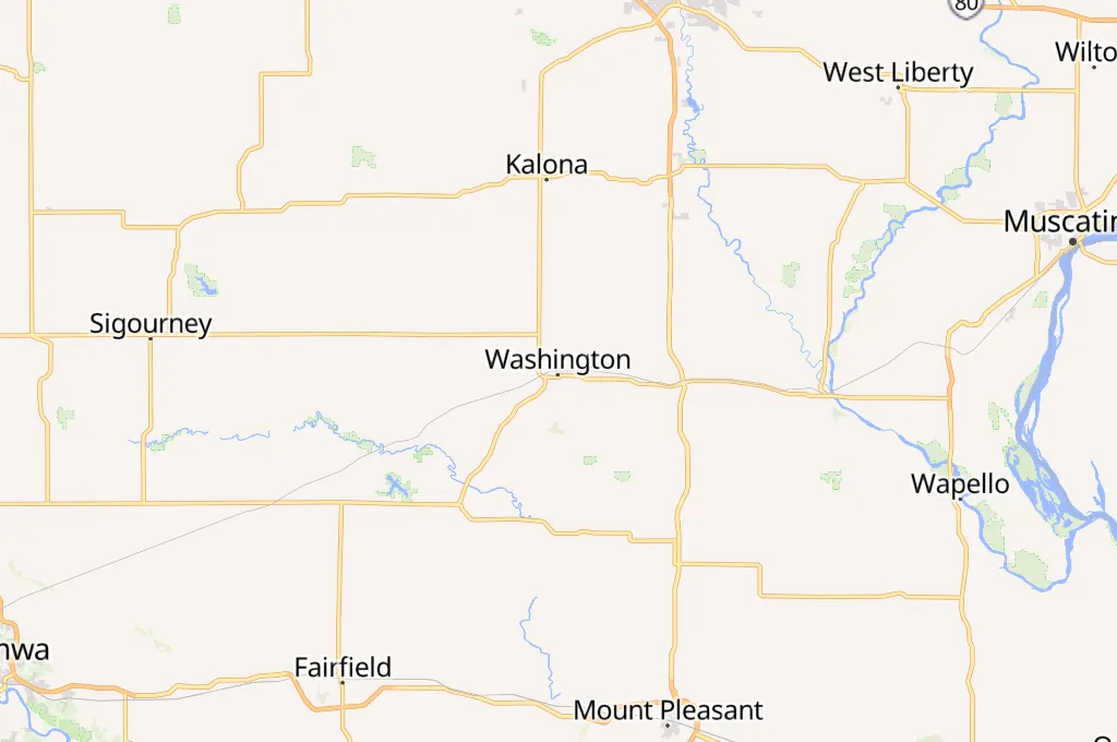 Washington Area Map Washington Area Map