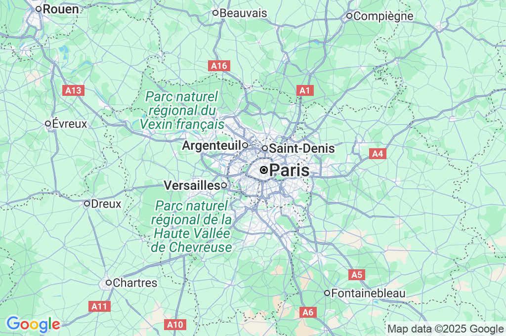 Palais d'Iéna Area Map