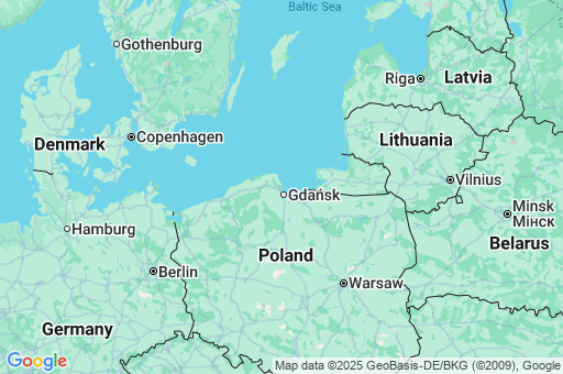 Map of Poland
