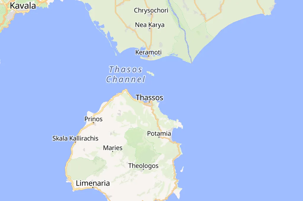 Limenas Area Map