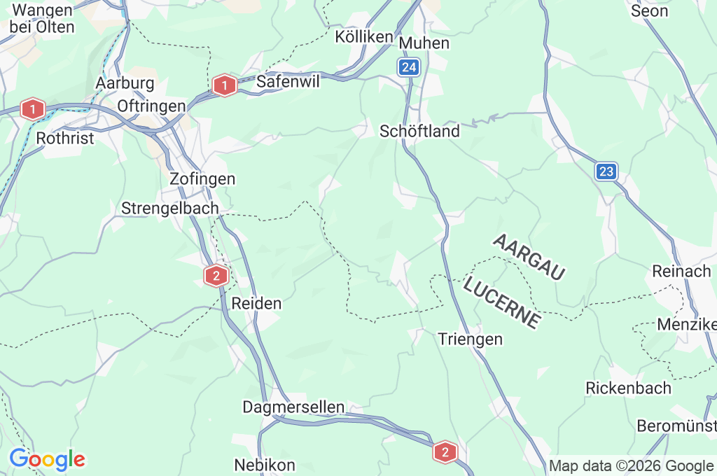 Wiliberg Area Map Wiliberg Area Map