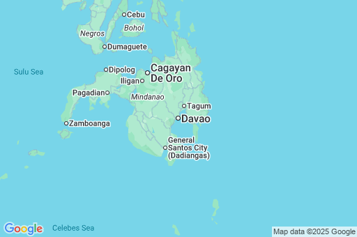 Map of Davao