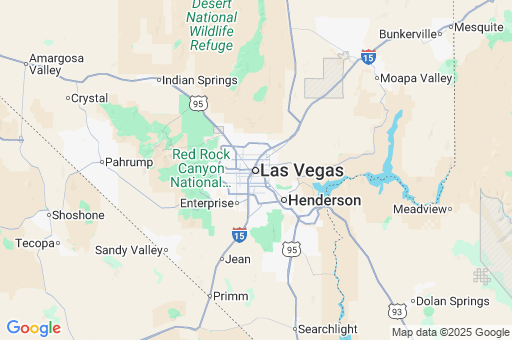 Map of Las Vegas