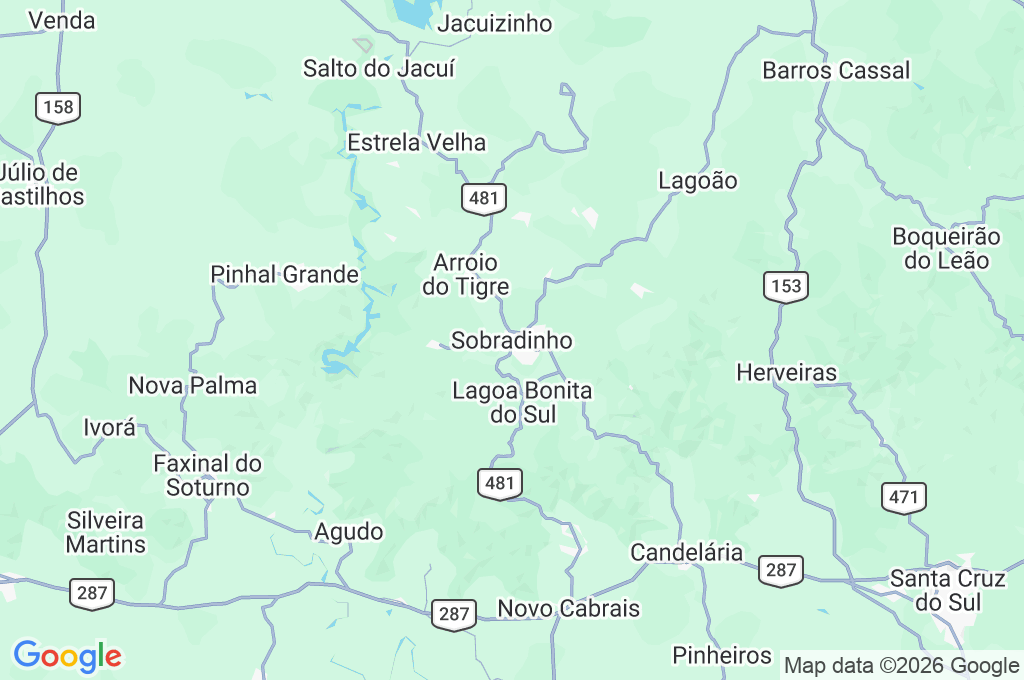 Centro Area Map