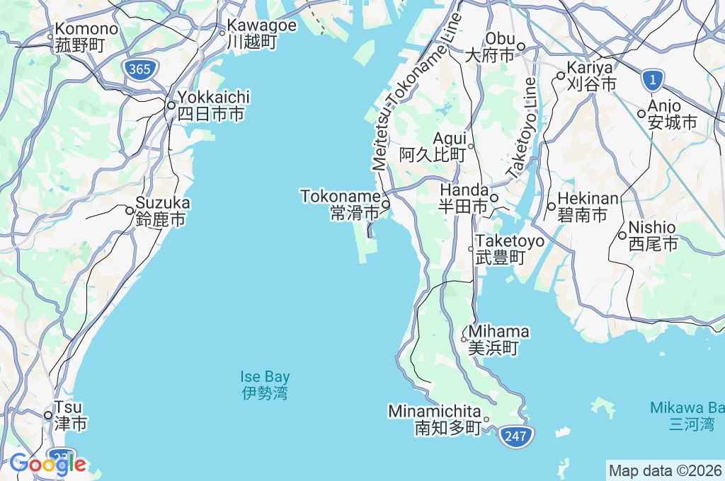 Chubu Centrair International Airport Area Map Chubu Centrair International Airport Area Map