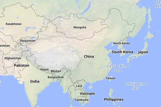 Map of China