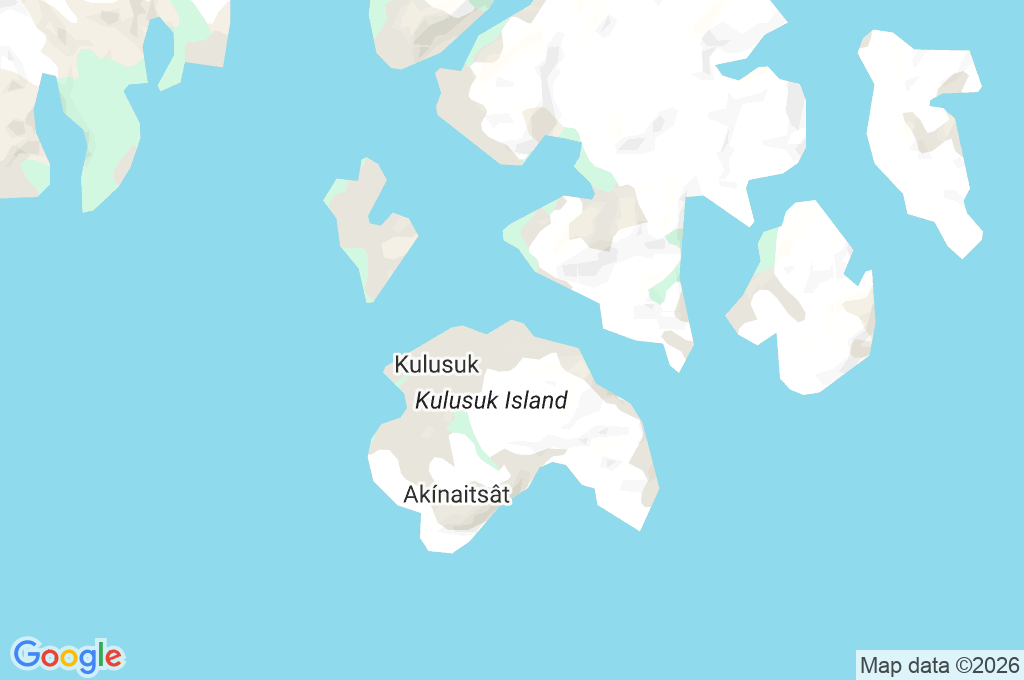 Kulusuk Airport Area Map Kulusuk Airport Area Map