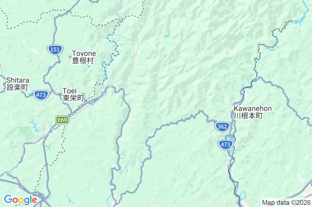 Keta River Area Map