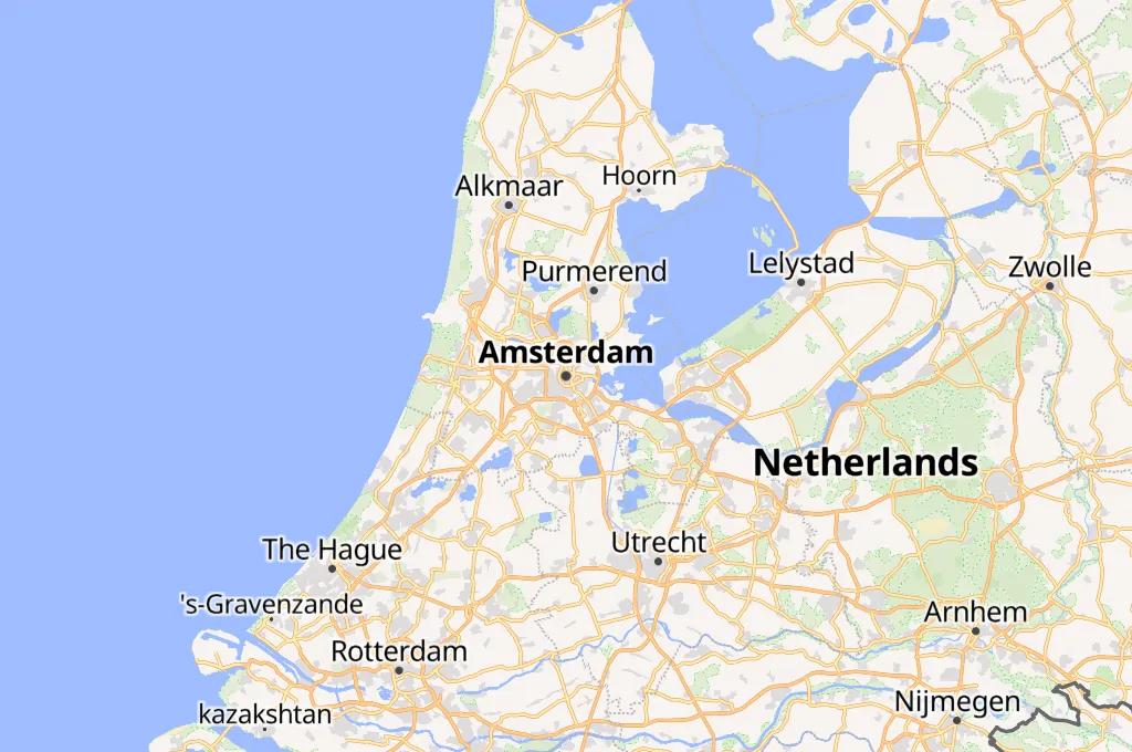 Dam Square Area Map Dam Square Area Map
