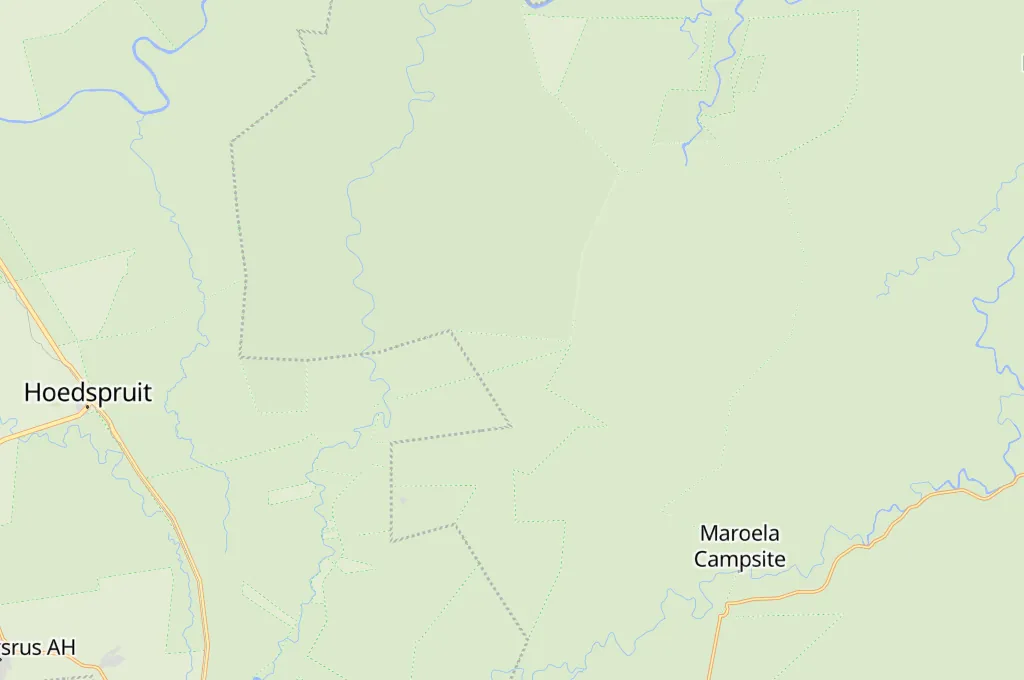 Simbavati Waterside Area Map Simbavati Waterside Area Map