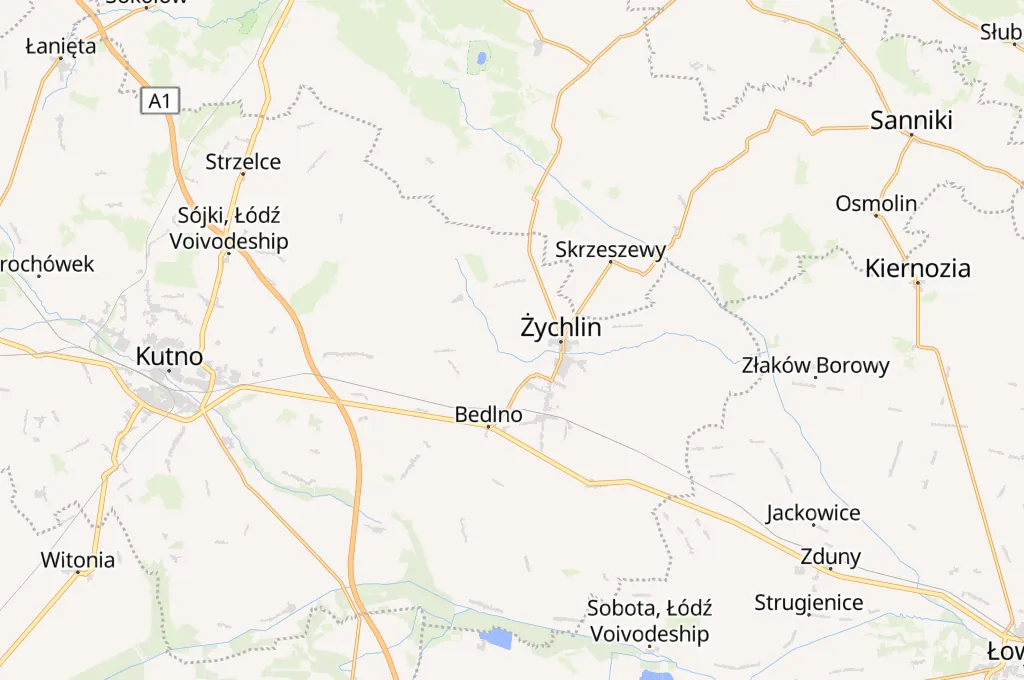 Pasieka Area Map