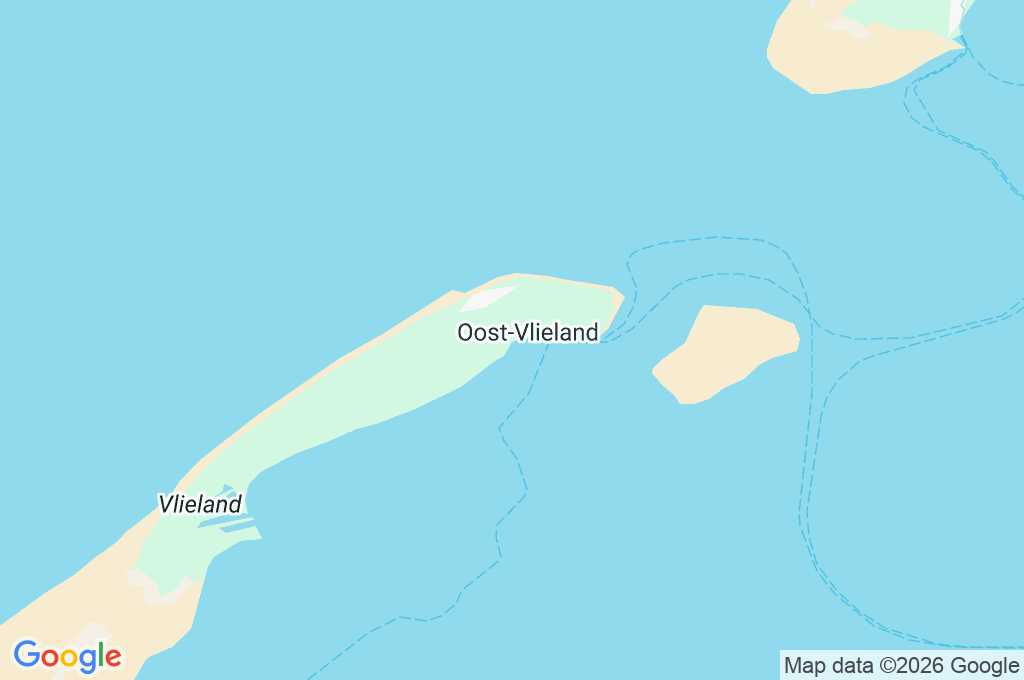 Oost-Vlieland Area Map Oost-Vlieland Area Map
