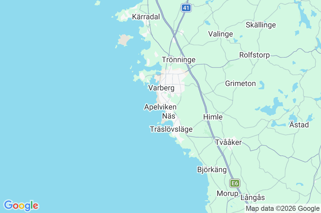 Apelviken Area Map