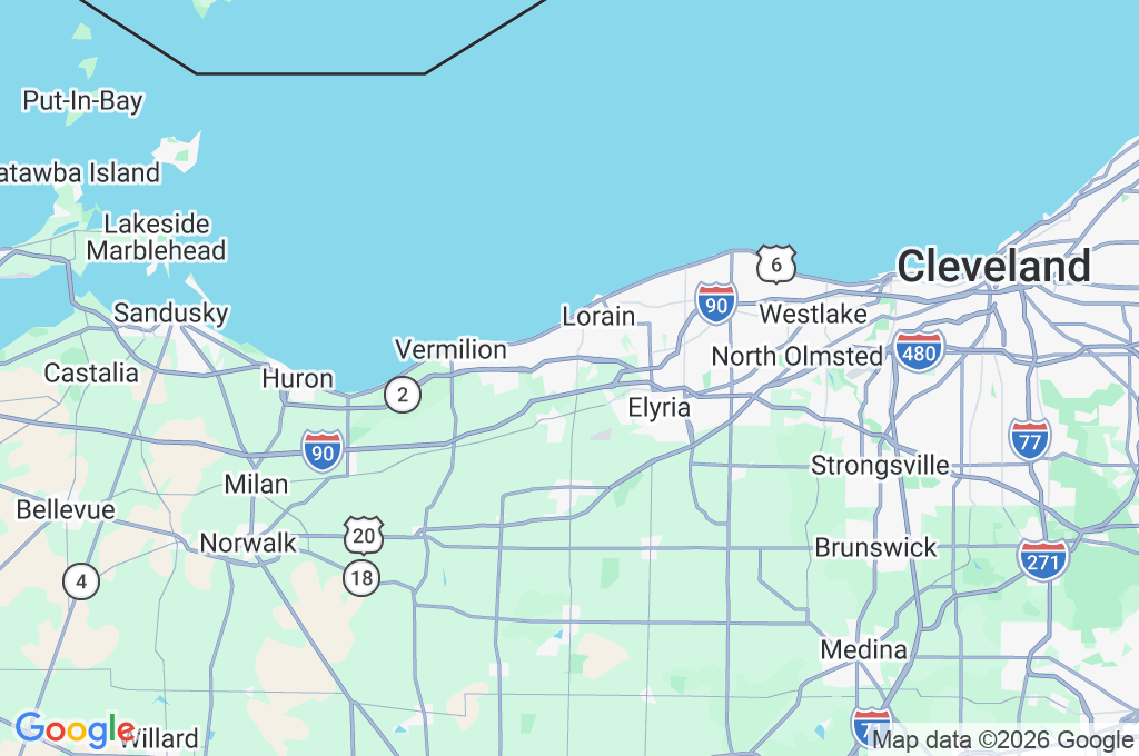 Amherst Area Map