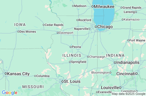 Map of Illinois