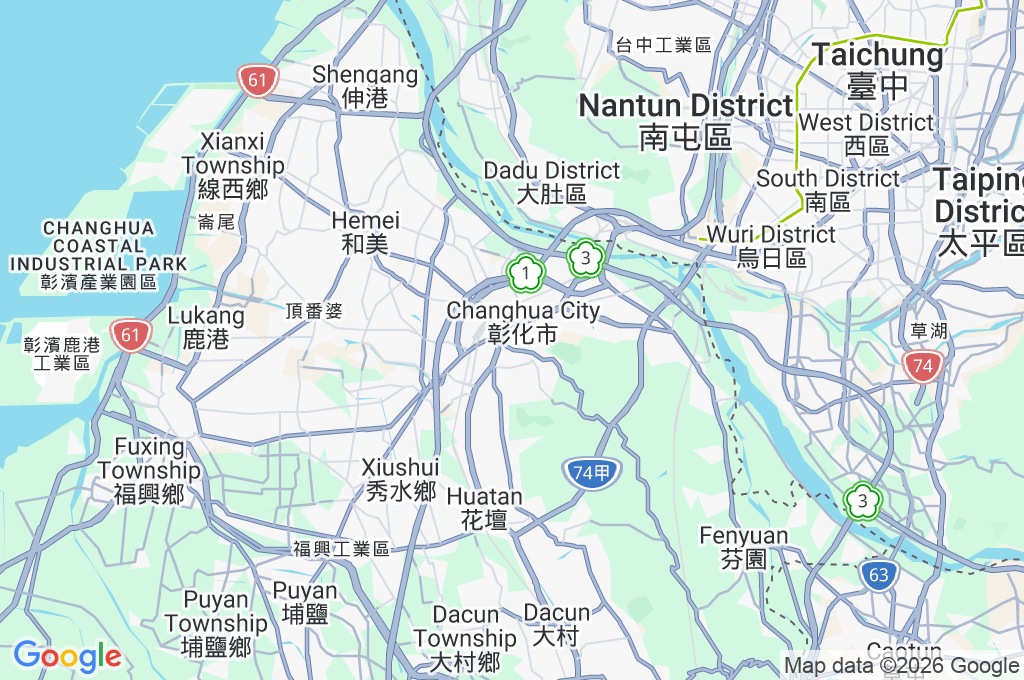 Baguashan Great Buddha Area Map Baguashan Great Buddha Area Map