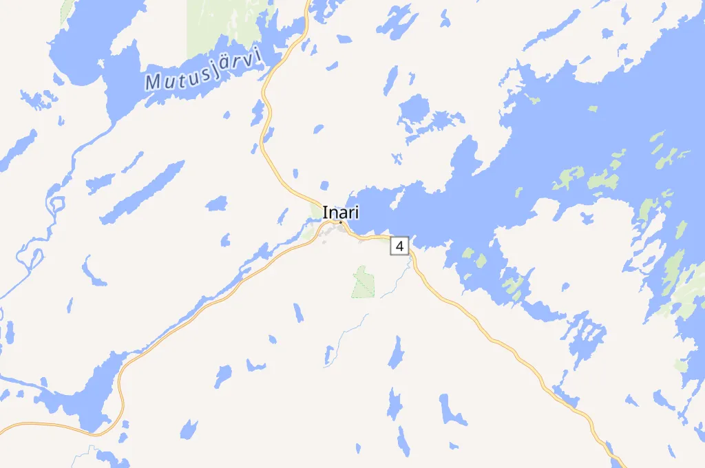 Inari Area Map