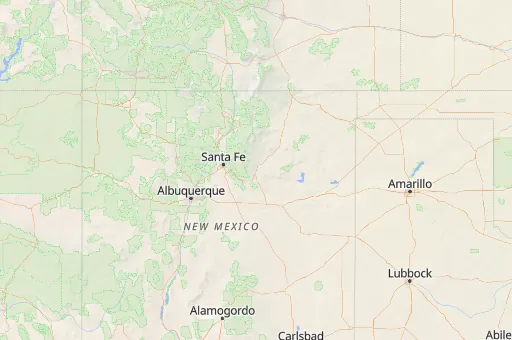 Map of San Miguel County