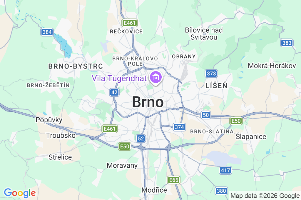 ฤeskรฝ rozhlas Brno Area Map ฤeskรฝ rozhlas Brno Area Map