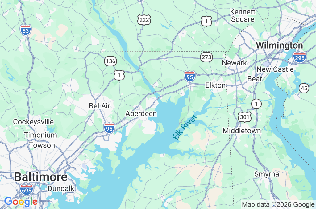 Havre de Grace Decoy Museum Area Map