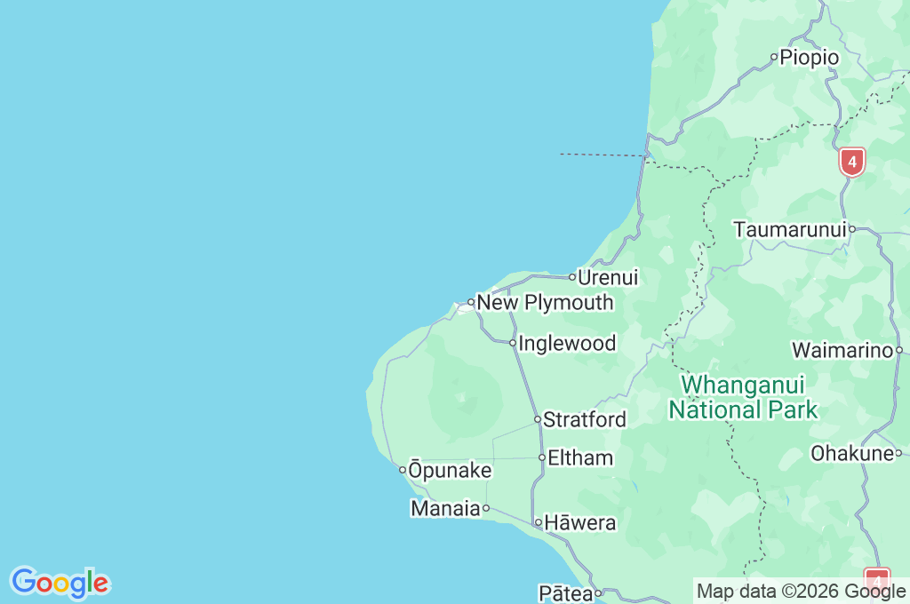 Port Taranaki Area Map Port Taranaki Area Map
