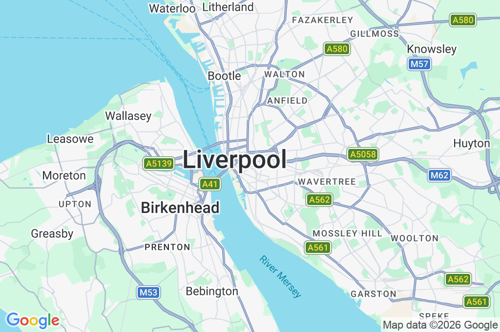 Coopers Town House Area Map