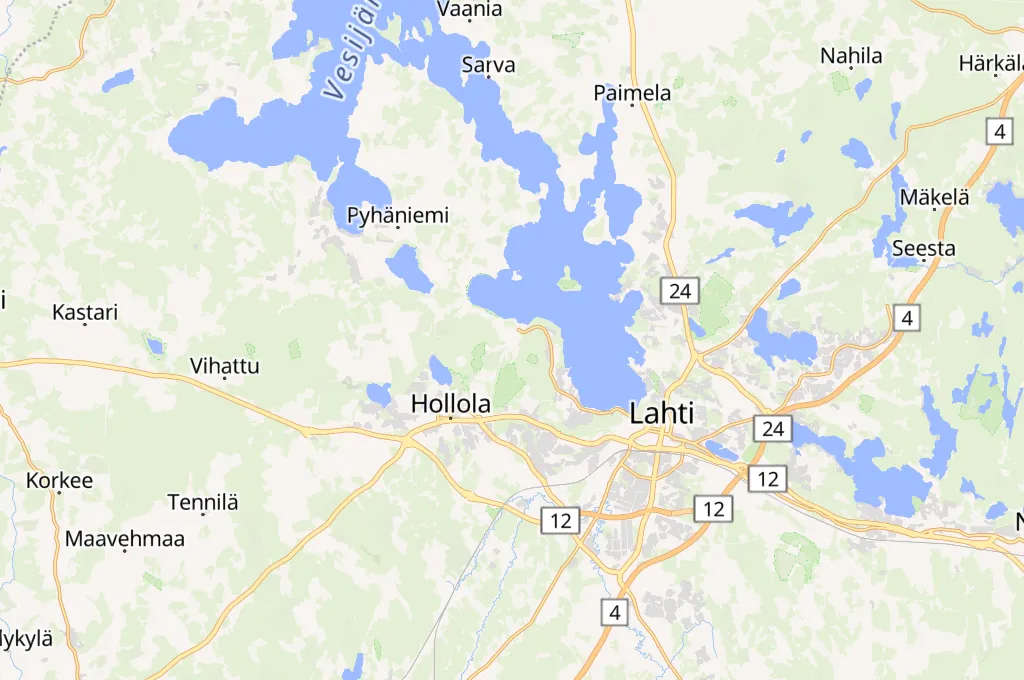 Messilä Area Map Messilä Area Map