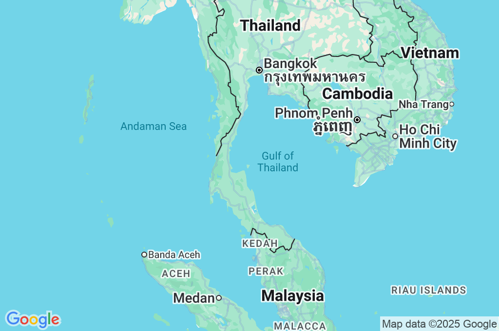 The Green Mango Area Map