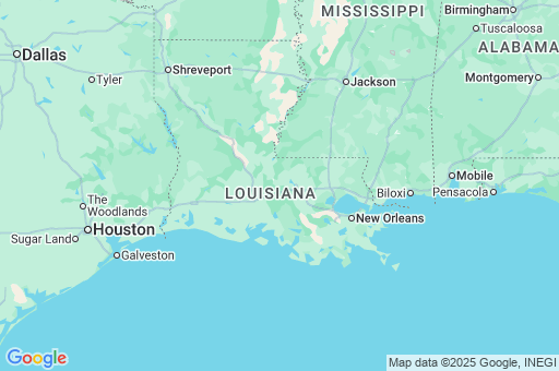 Map of Louisiana