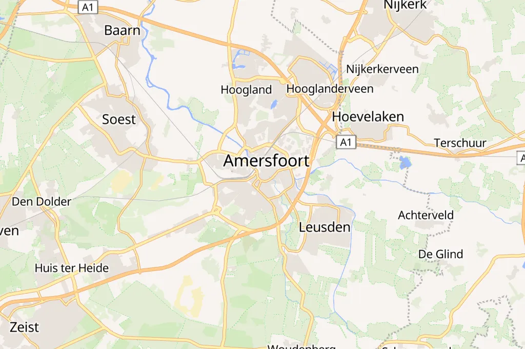Onze-Lieve-Vrouwetoren Area Map Onze-Lieve-Vrouwetoren Area Map
