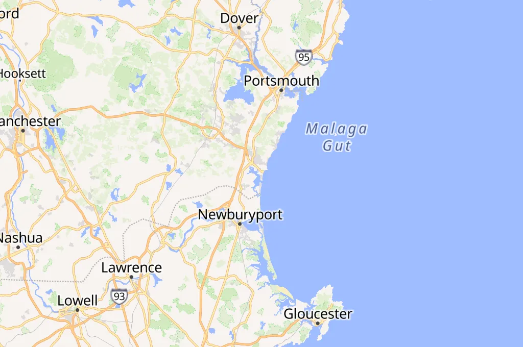 Hampton Beach Area Map Hampton Beach Area Map