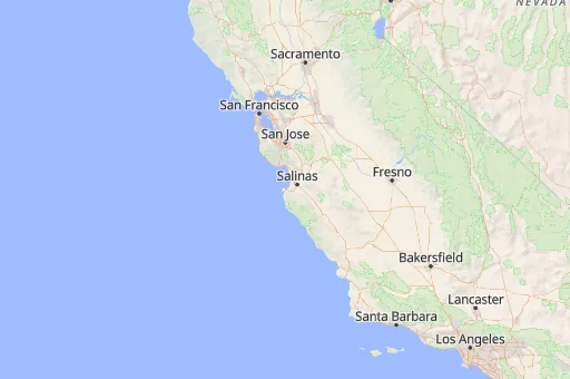 Map of Monterey County