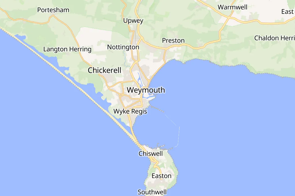 Weymouth Harbour Area Map Weymouth Harbour Area Map