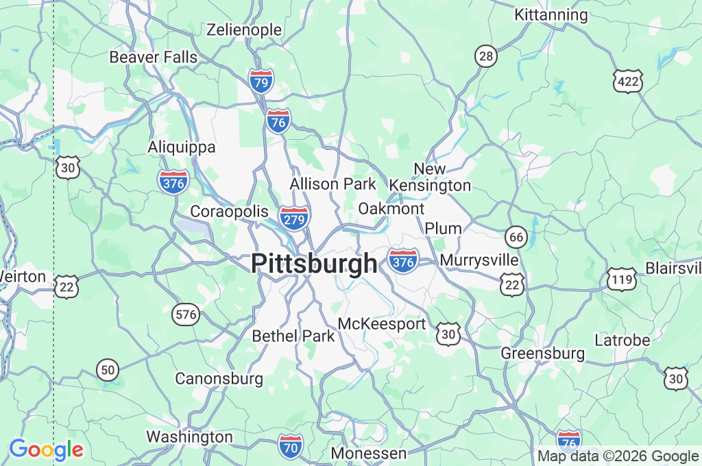 Pittsburgh Zoo & PPG Aquarium Area Map