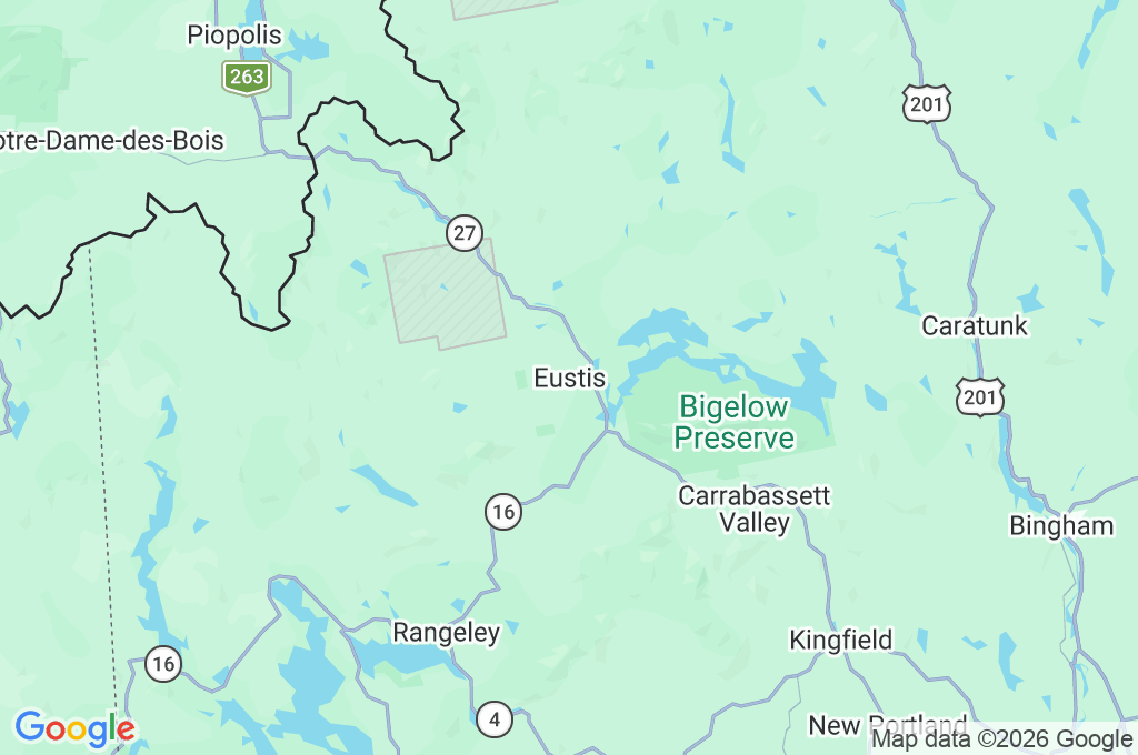 Eustis Area Map