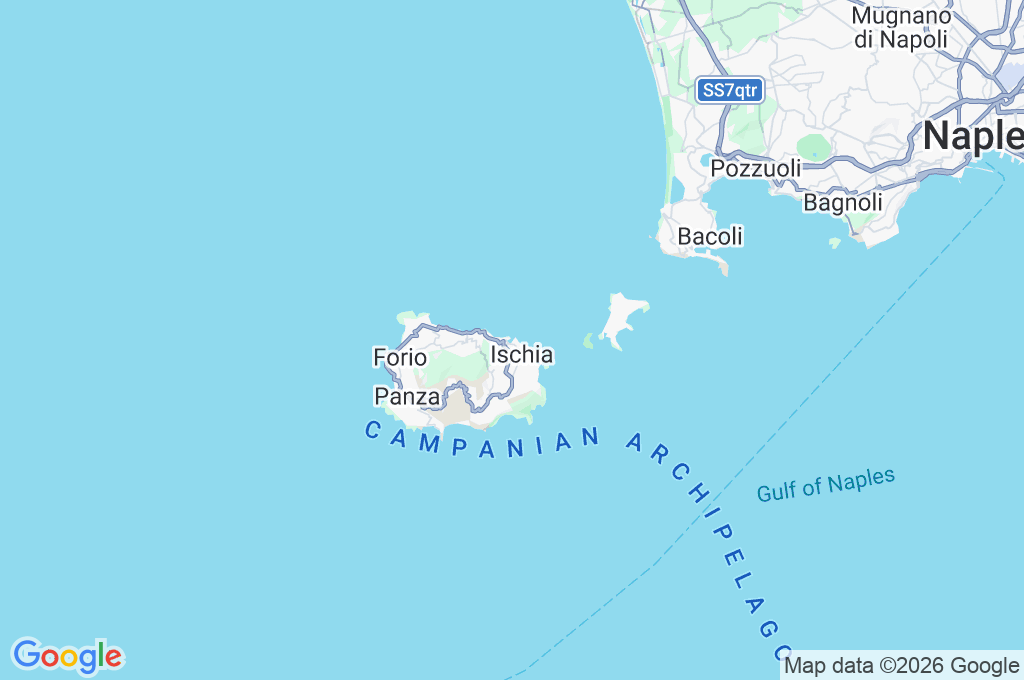 Ischia Harbour Area Map Ischia Harbour Area Map